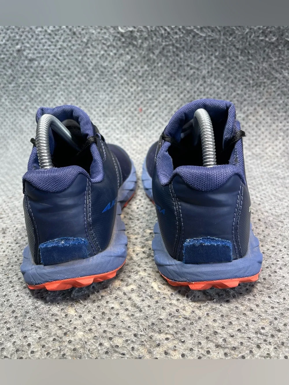 Altra Superior 5 Navy with Orange Accent Running Shoes